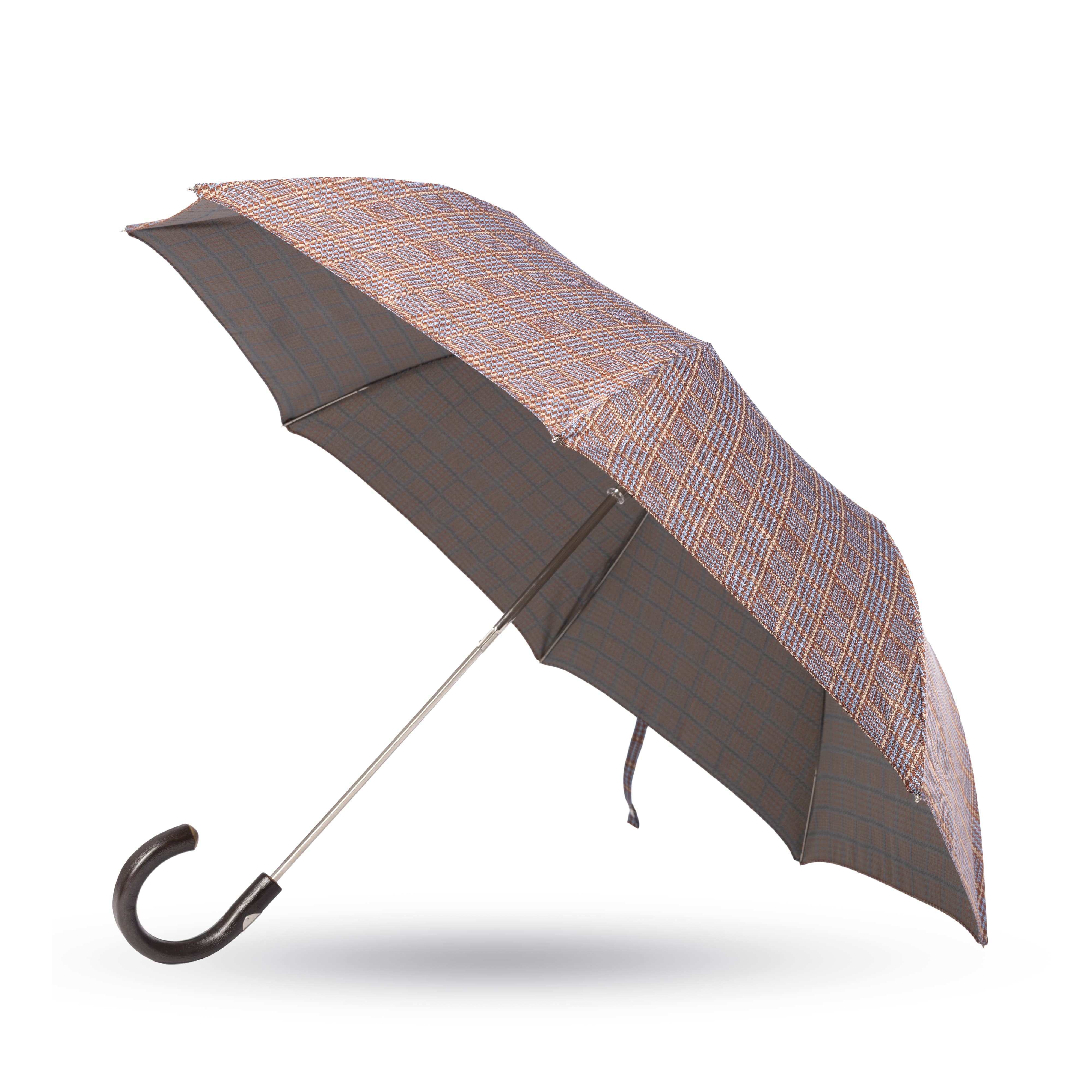 Natural Chestnut Folding Umbrella – Francesco Maglia Milano