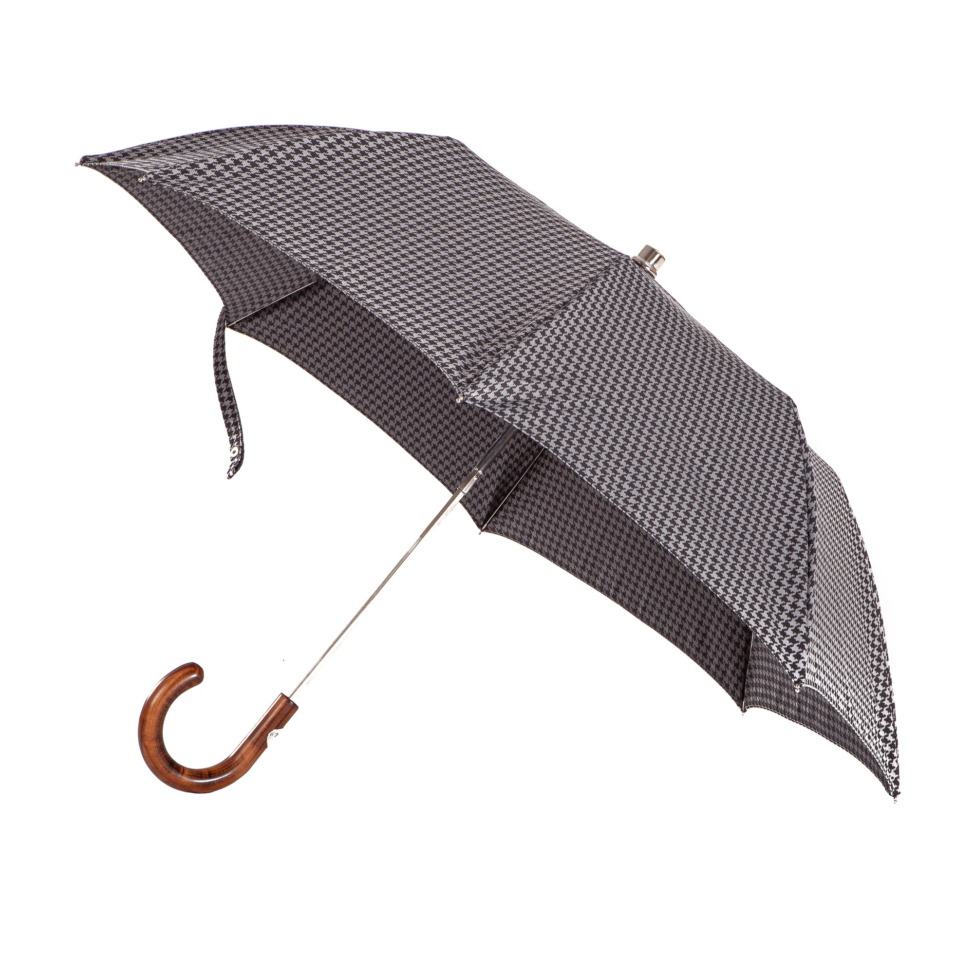 Folding Umbrella with Maple Handle