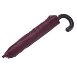 Braided Calf Leather Folding Umbrella