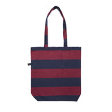 Navy and Red Tote Bag