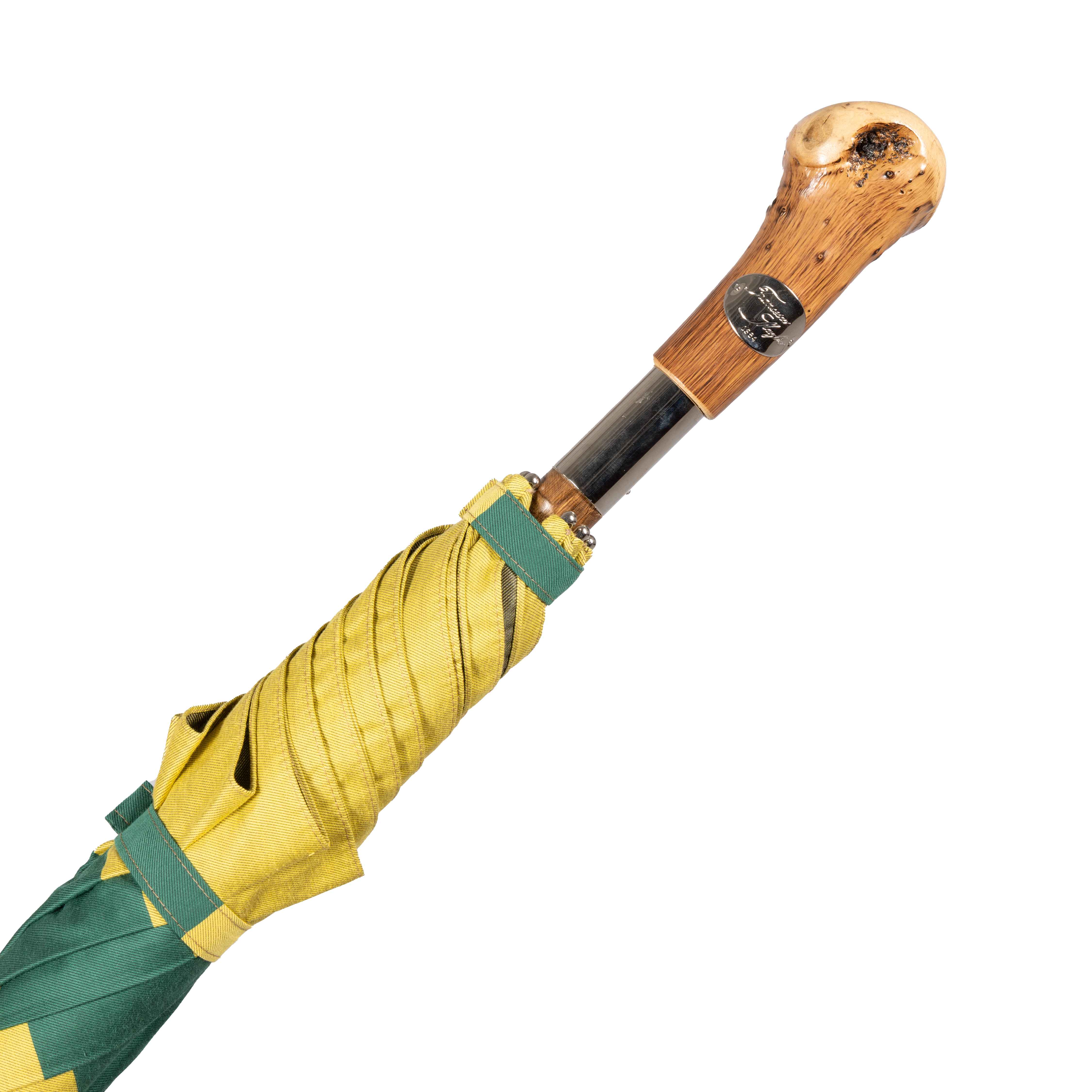 Polished Italian Chestnut Picnic Umbrella