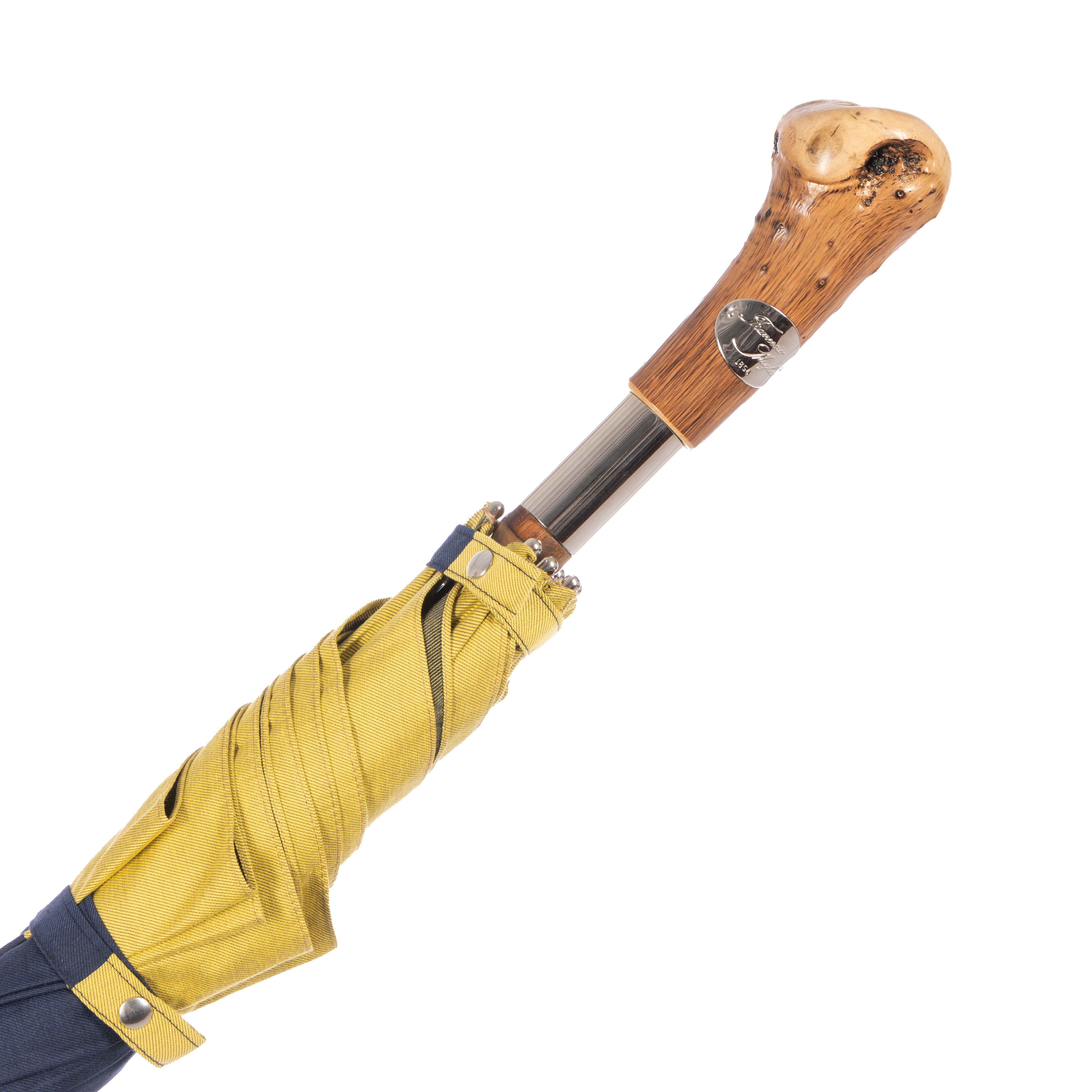 Polished Italian Chestnut Picnic Umbrella
