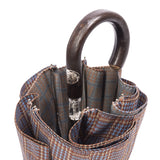 Natural Chestnut Folding Umbrella