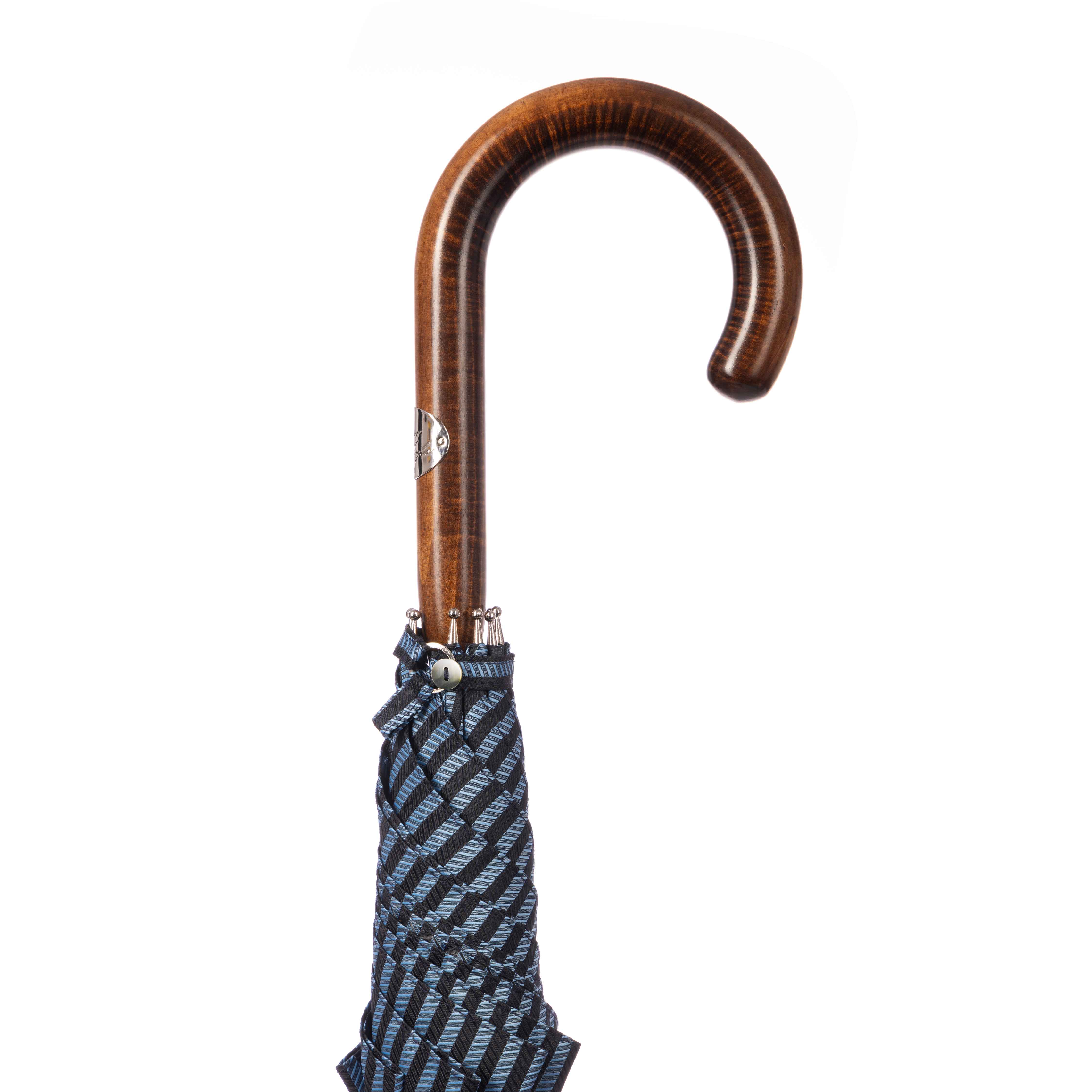 Flamed Canadian Maple Solid Stick Umbrella