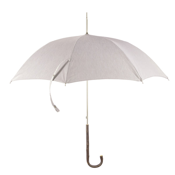 Vintage Umbrella with Natural Chestnut Handle