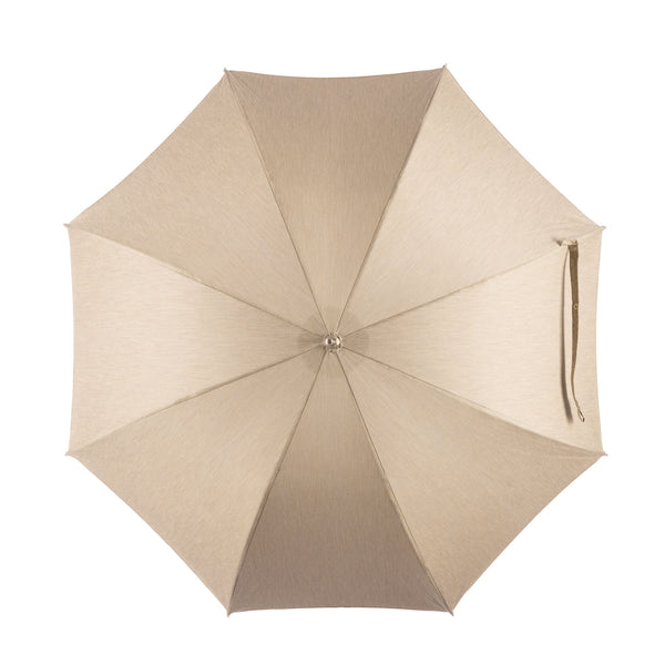 Vintage Umbrella with Natural Chestnut Handle