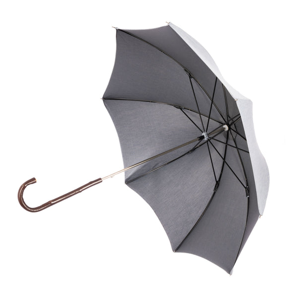 Vintage Umbrella with Natural Chestnut Handle