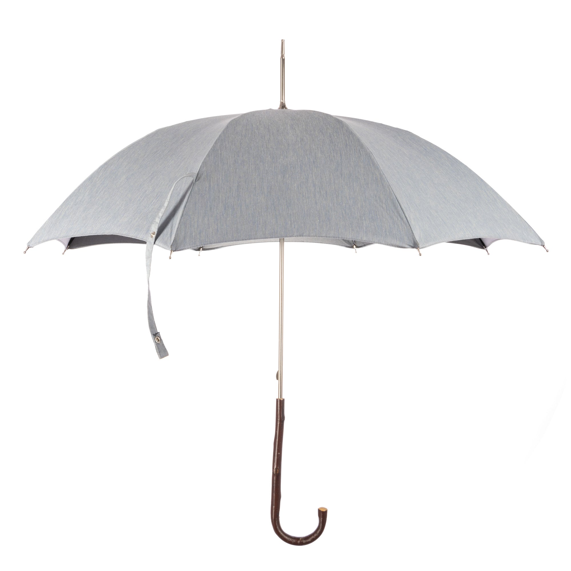 Vintage Umbrella with Natural Chestnut Handle