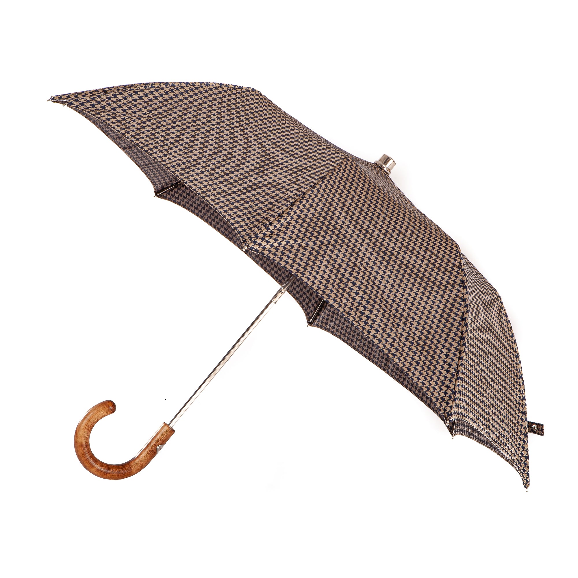 Folding Umbrella with Maple Handle