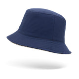 Blue Reversible Bucket Hat
