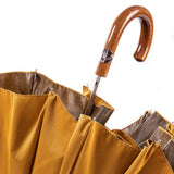 Polished Indonesian Malacca Folding Umbrella