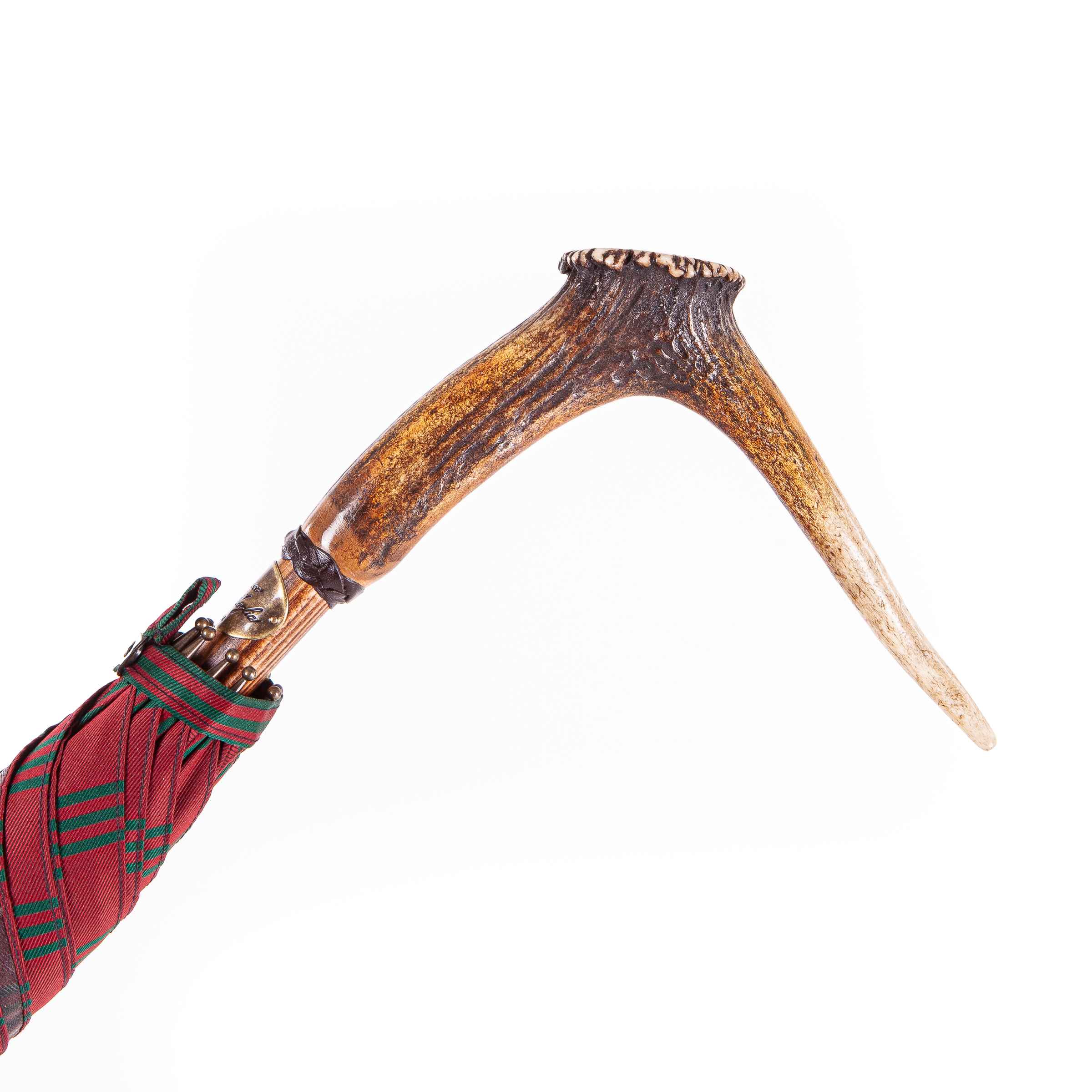 Deer Horn Solid Stick Umbrella