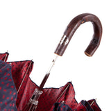 Natural Chestnut Folding Umbrella