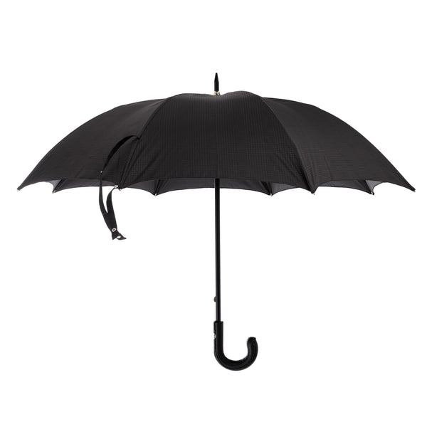 小物 Sacai Zantan Umbrella Black Calf Leather Storm Umbrella – Francesco Maglia Milano