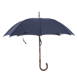 Polished Italian Chestnut Solid Stick Umbrella