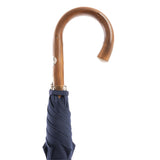 Polished Italian Chestnut Solid Stick Umbrella