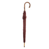 Polished Italian Chestnut Solid Stick Umbrella