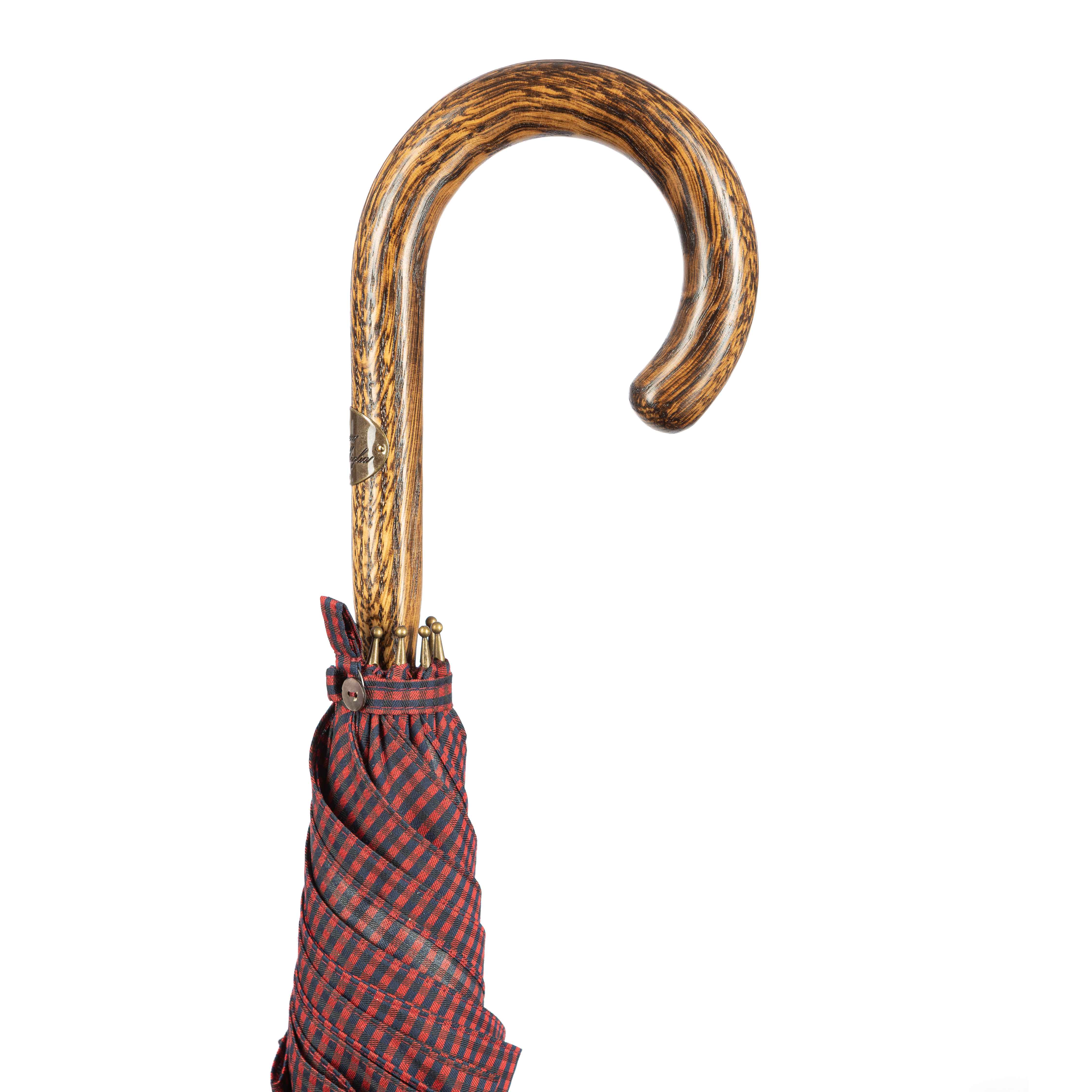 Thorny Oak Wood Solid Stick Umbrella