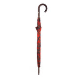 Tartan Flamed Maple Solid Stick Umbrella