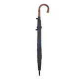 Tartan Polished Chestnut Storm Umbrella