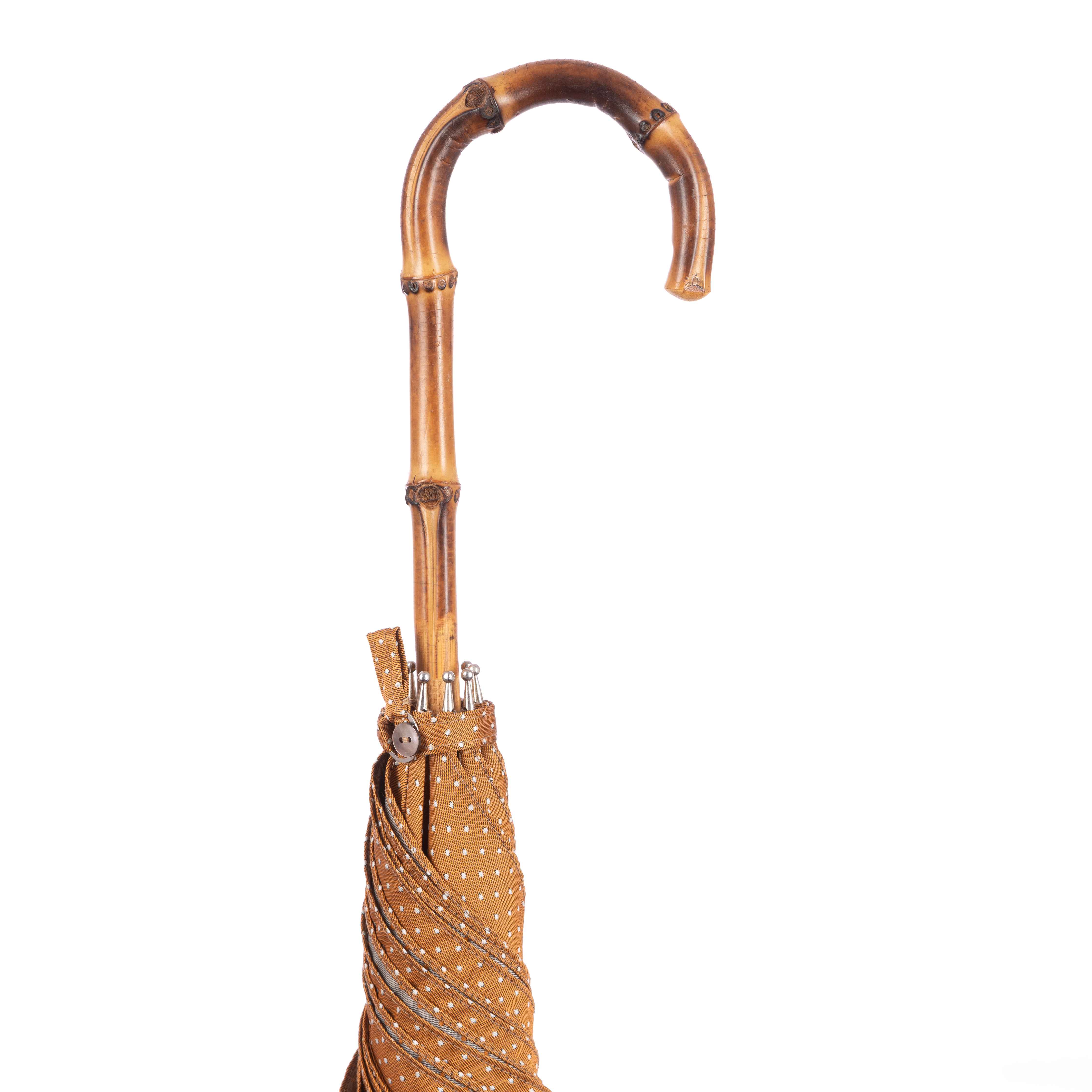Japanese Bamboo Root Solid Stick Umbrella
