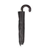 Braided Calf Leather Folding Umbrella
