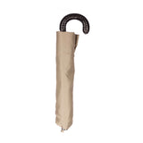 Braided Calf Leather Folding Umbrella