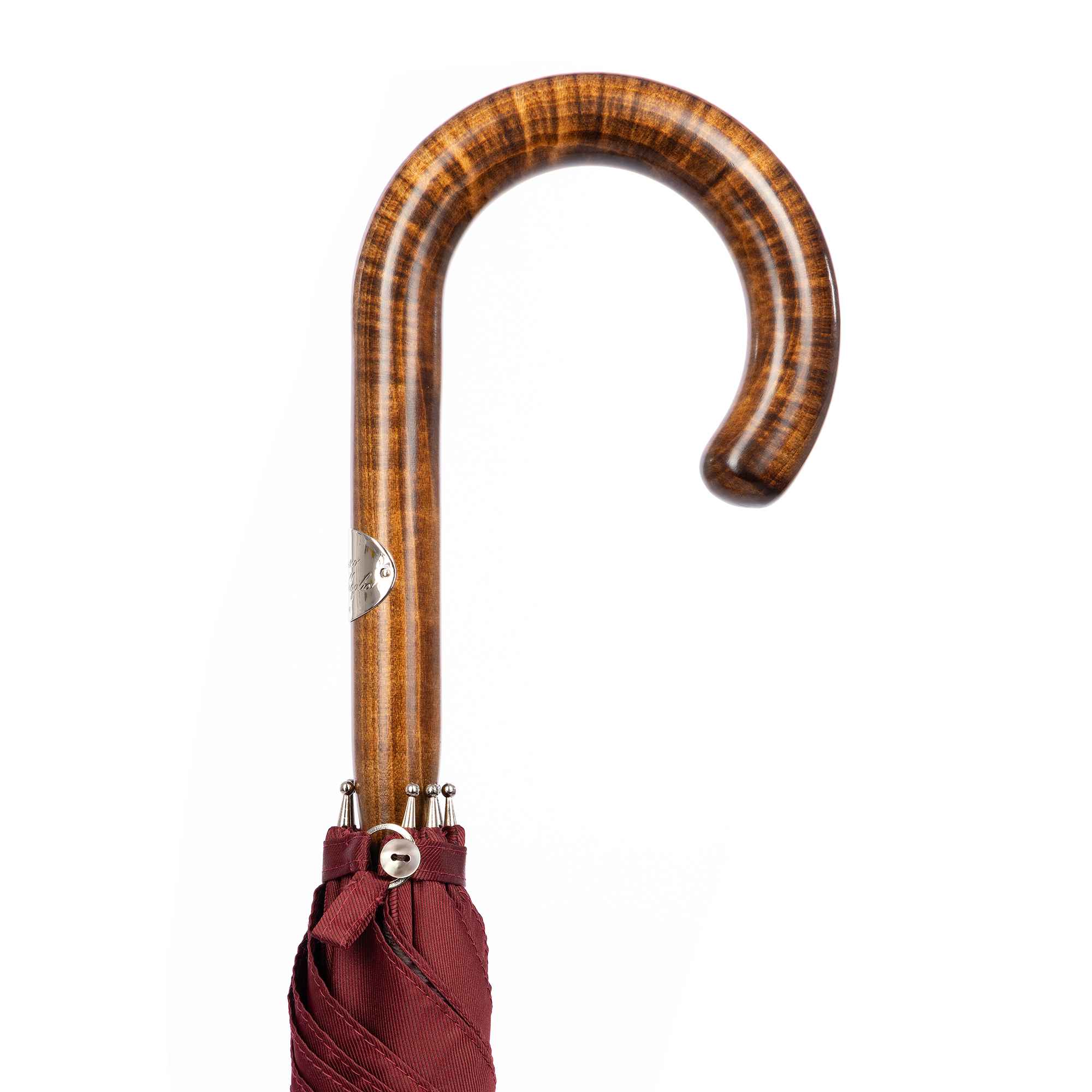 Maple Wood Solid Stick Umbrella