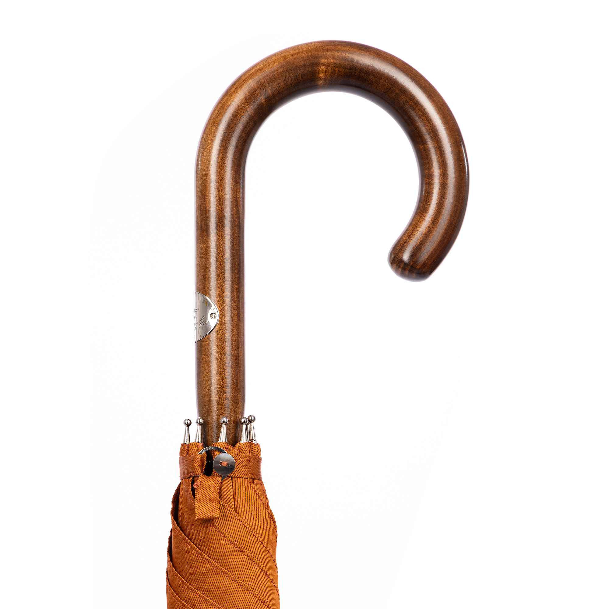 Maple Wood Solid Stick Umbrella