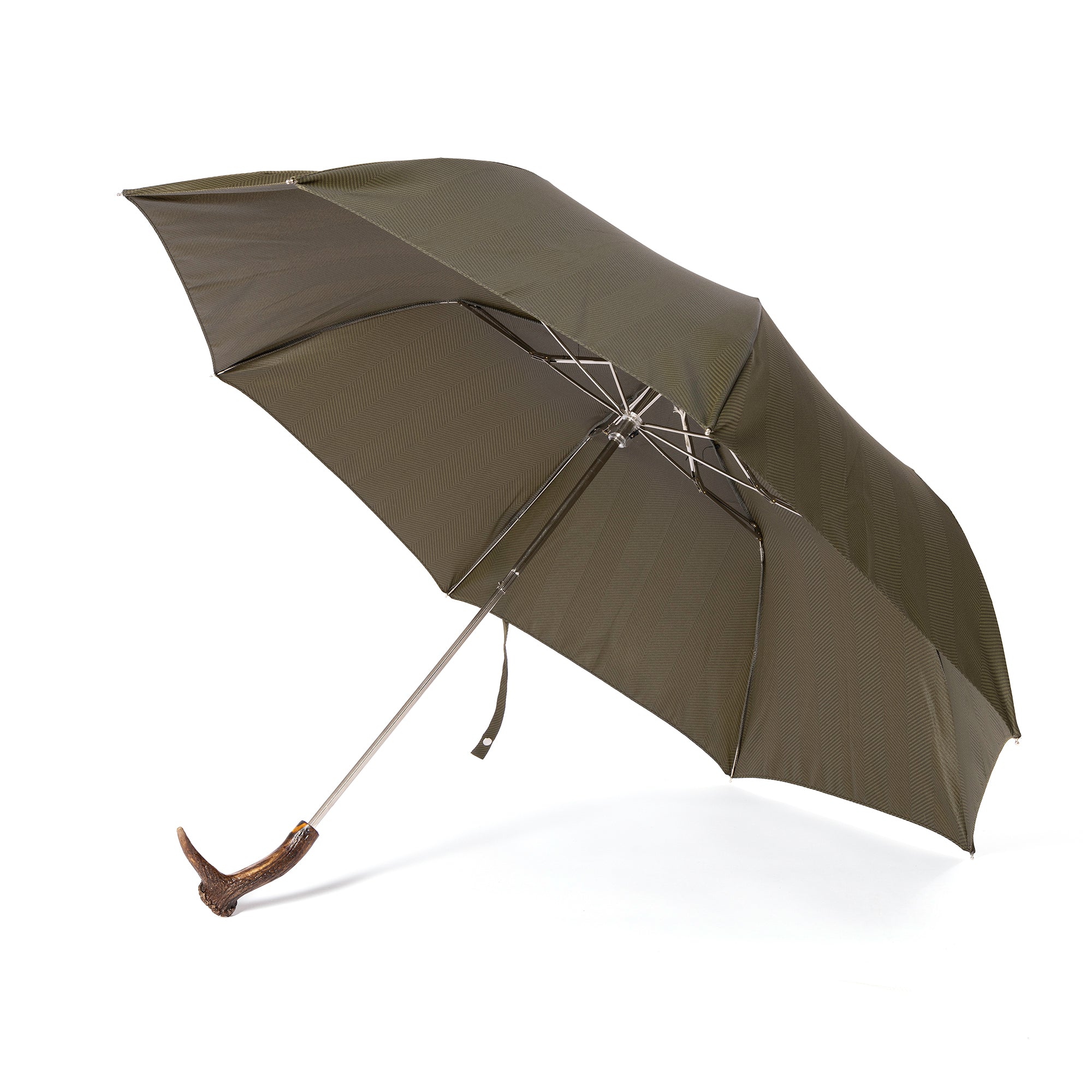 Folding Umbrella with Deer Handle