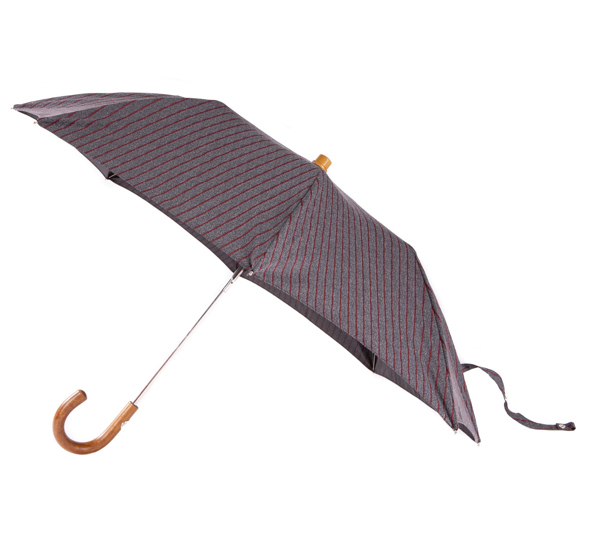 Folding Umbrella with Malacca Handle