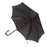 Flamed Beech Wood Solid Stick Umbrella