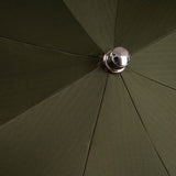 Braided Calf Leather Folding Umbrella