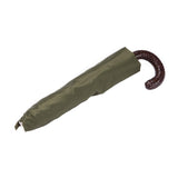 Braided Calf Leather Folding Umbrella