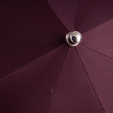 Braided Calf Leather Folding Umbrella