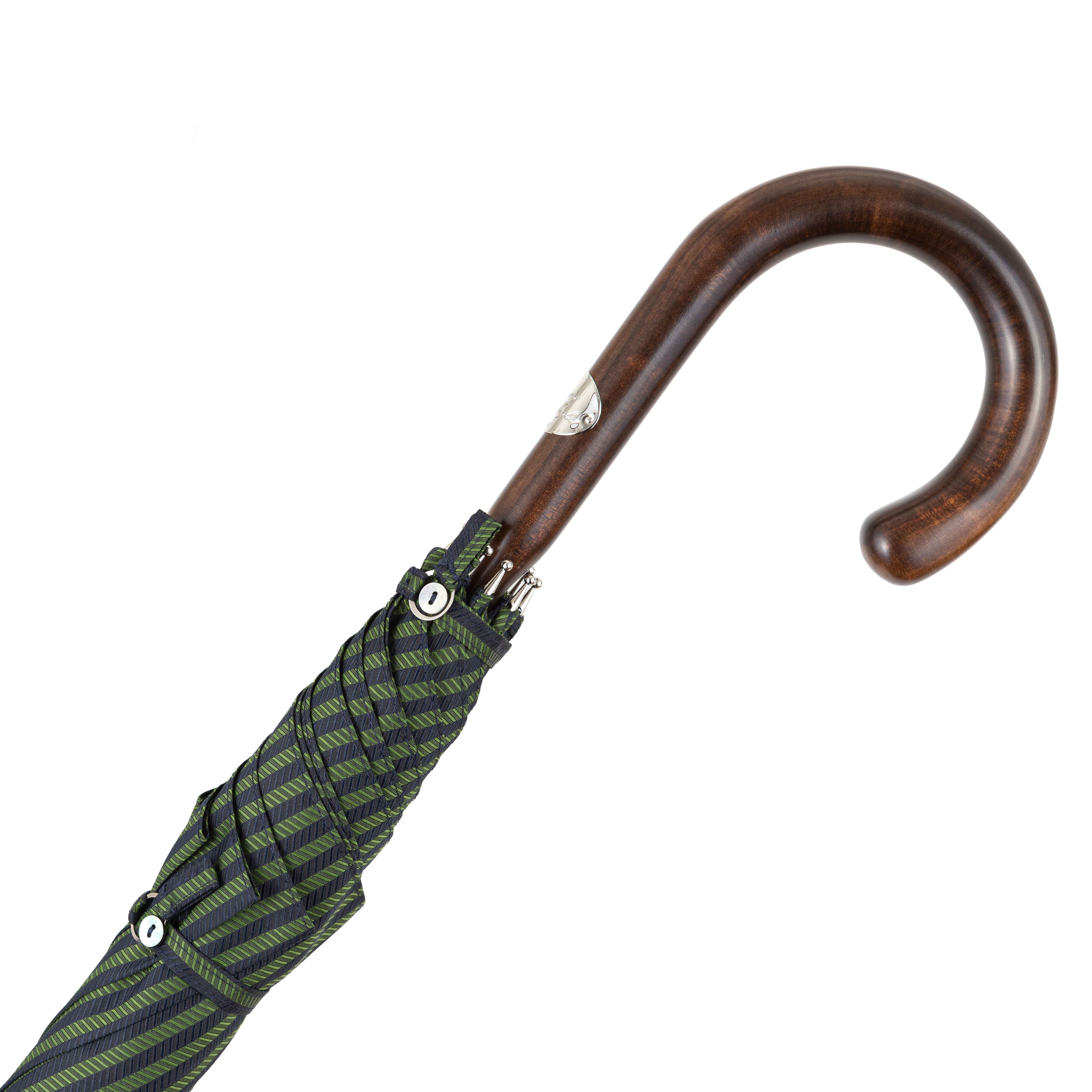 Flamed Canadian Maple Solid Stick Umbrella