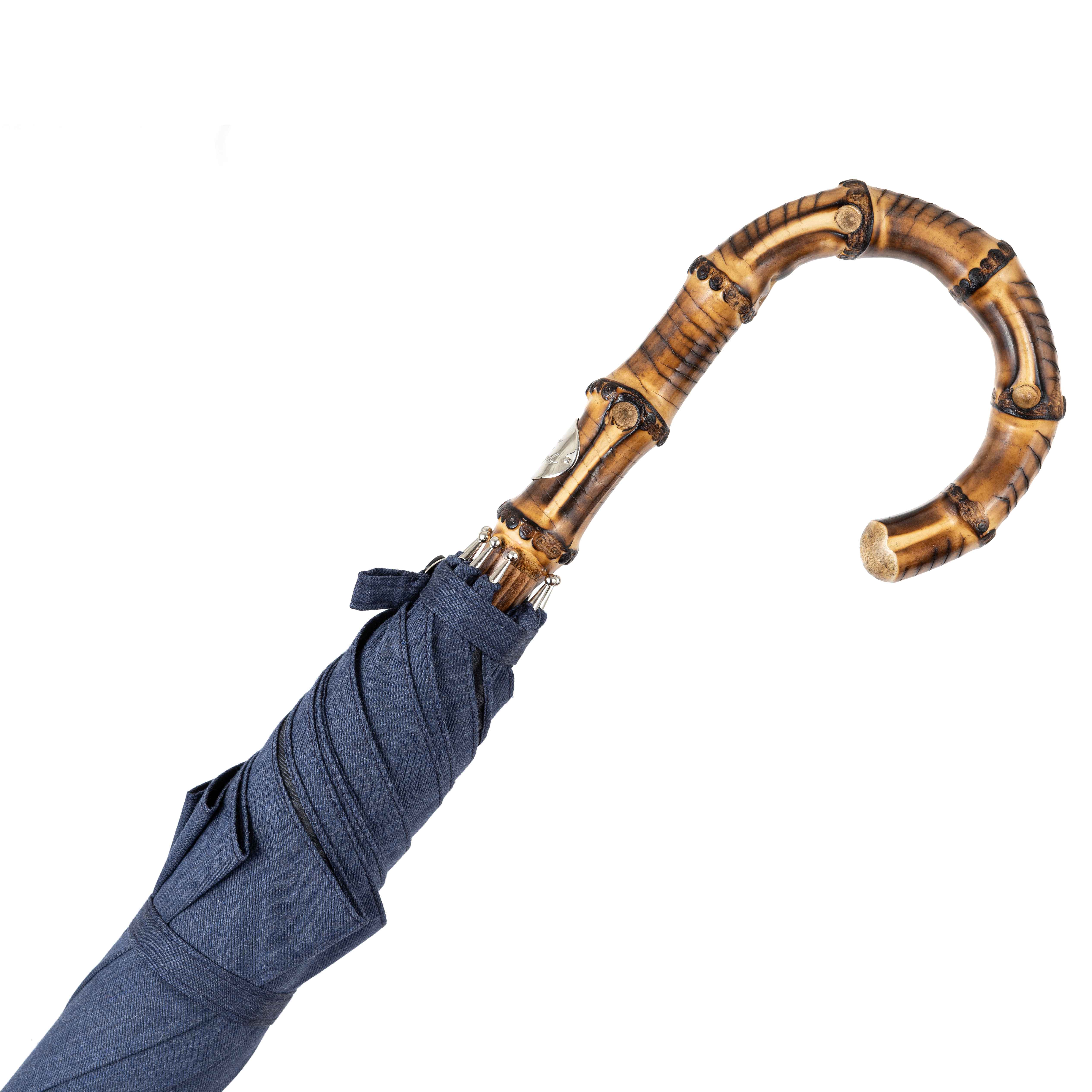 Japanese Bamboo Root Solid Stick Umbrella