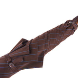 Polished Canadian Maple Wood Solid Stick Umbrella