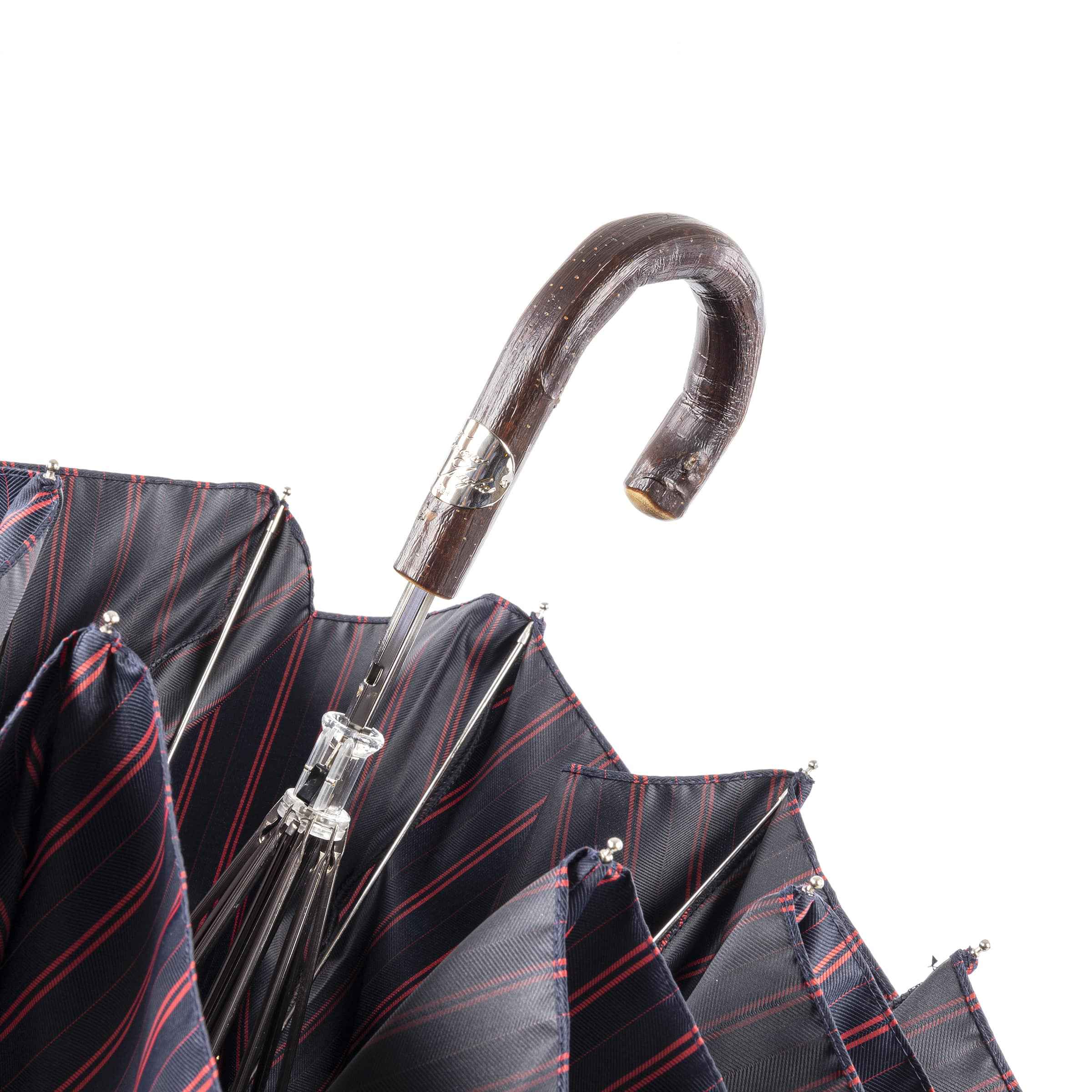 Natural Chestnut Folding Umbrella
