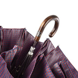 Dark Canadian Maple Folding Umbrella