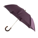 Dark Canadian Maple Folding Umbrella