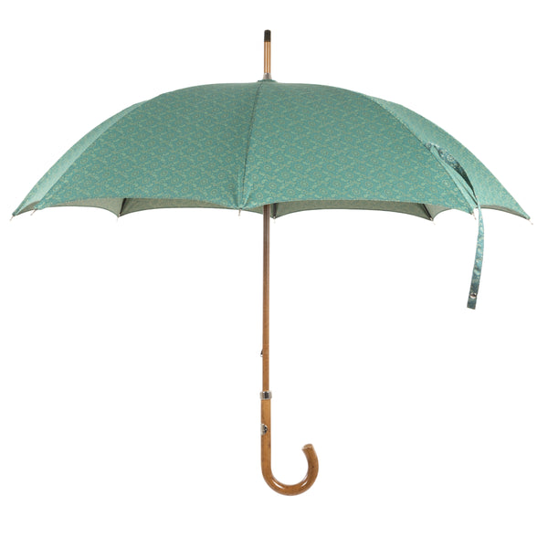 Umbrella with Shiny Malacca Handle