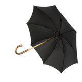 Walnut Wood Solid Stick Umbrella