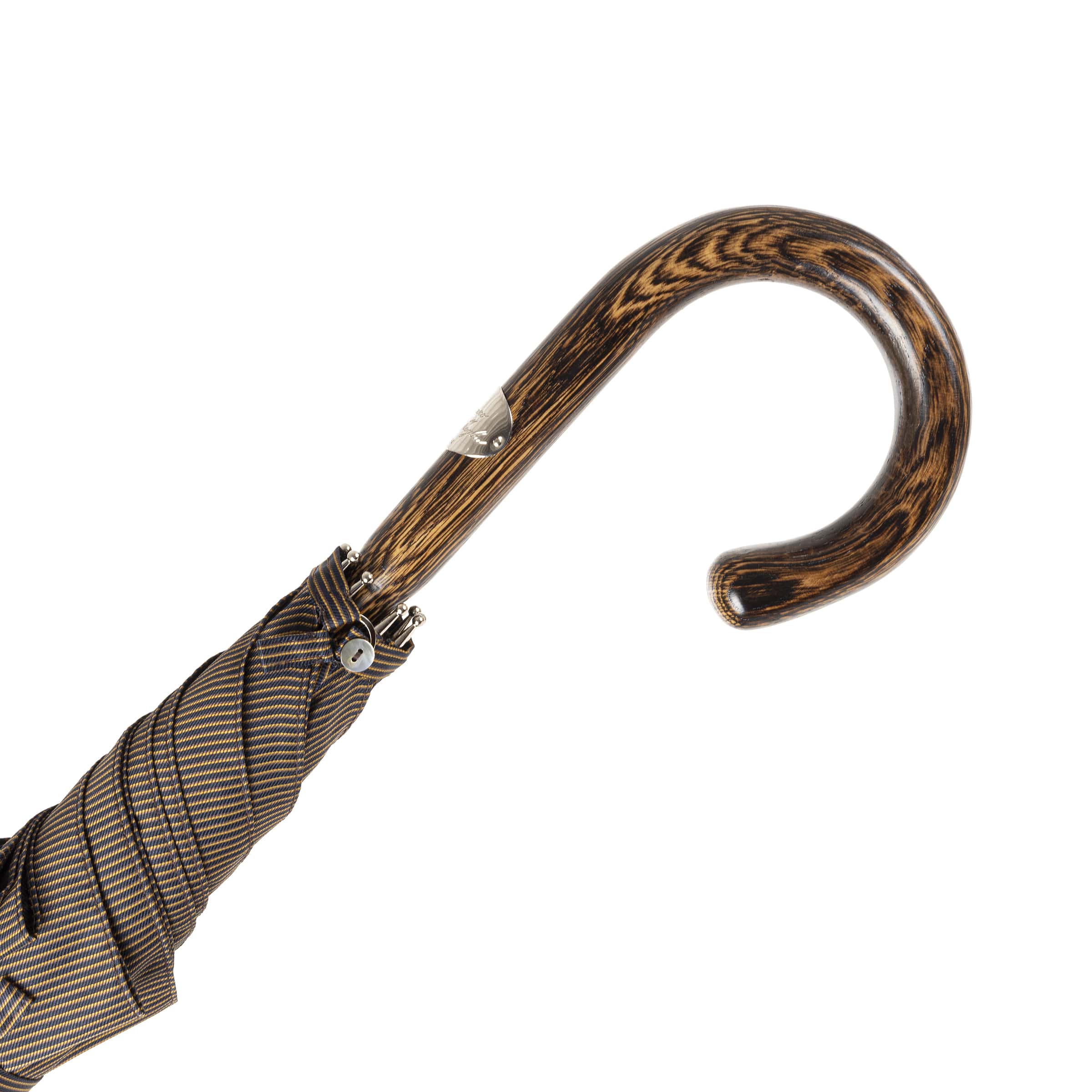 Thorny Oak Wood Solid Stick Umbrella