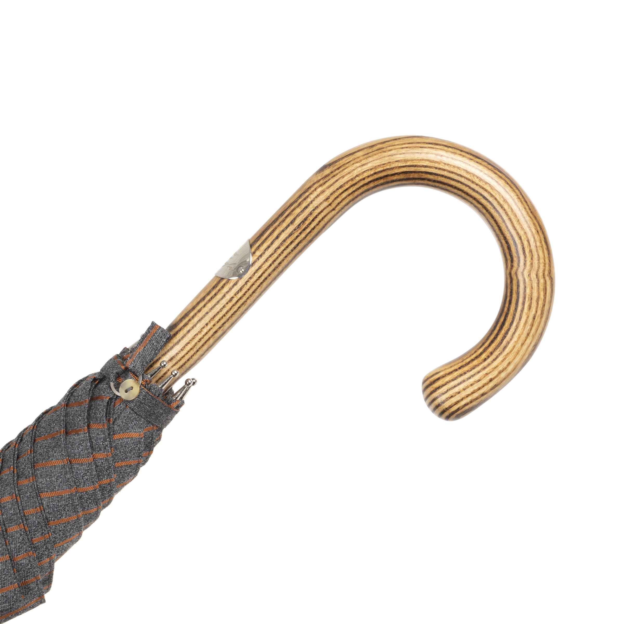 Hickory Wood Solid Stick Umbrella