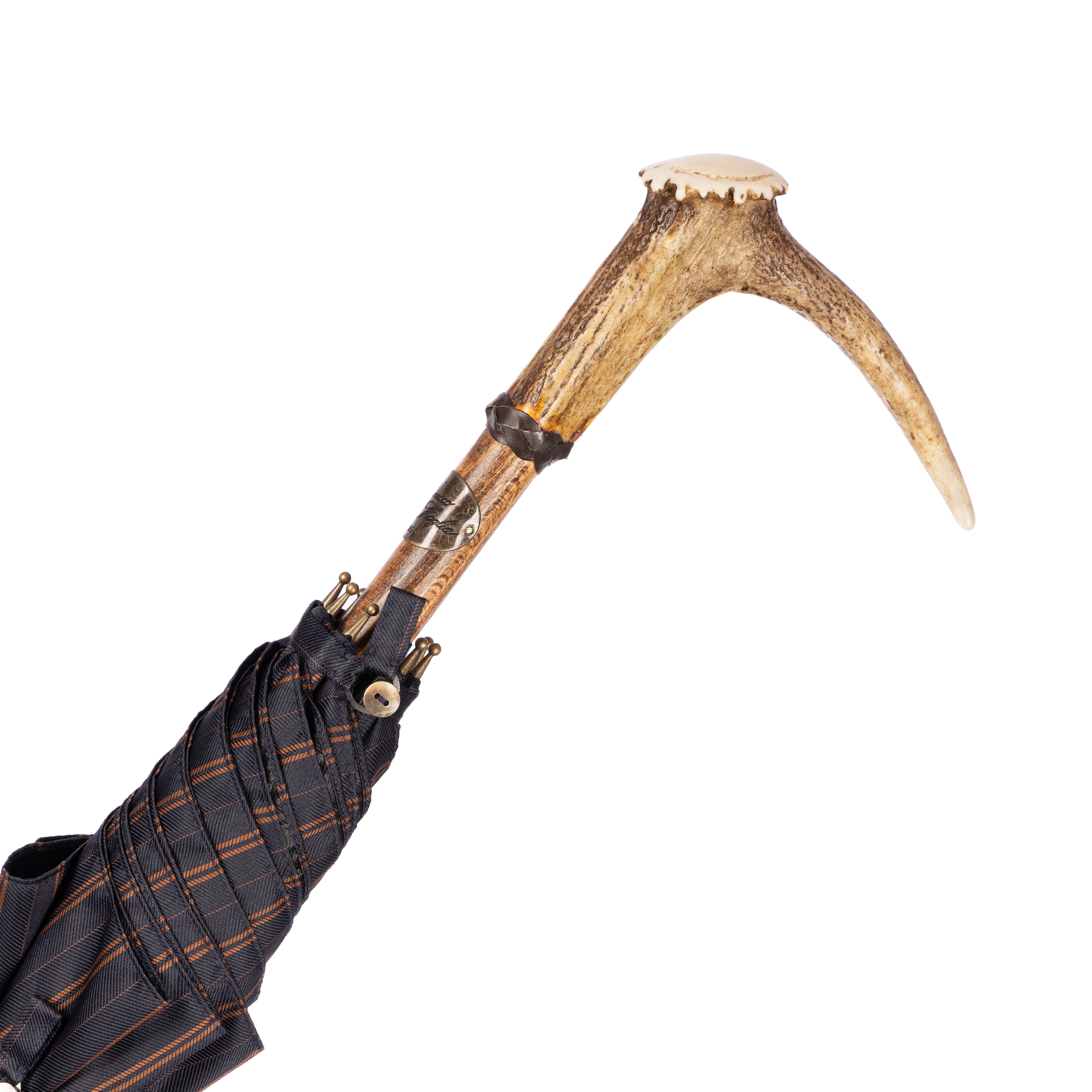 Deer Horn Solid Stick Umbrella