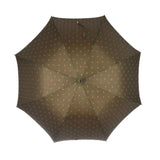 Polished Italian Chestnut Solid Stick Umbrella