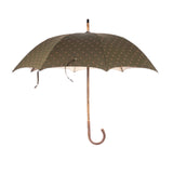 Polished Italian Chestnut Solid Stick Umbrella