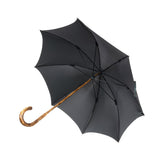 Polished Canadian Maple Wood Solid Stick Umbrella