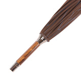 Polished Canadian Maple Wood Solid Stick Umbrella